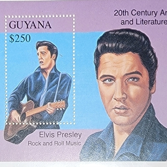 Elvis Stamps with Certification of Authentication RARE x 5 Collectors - Picture 13 of 15
